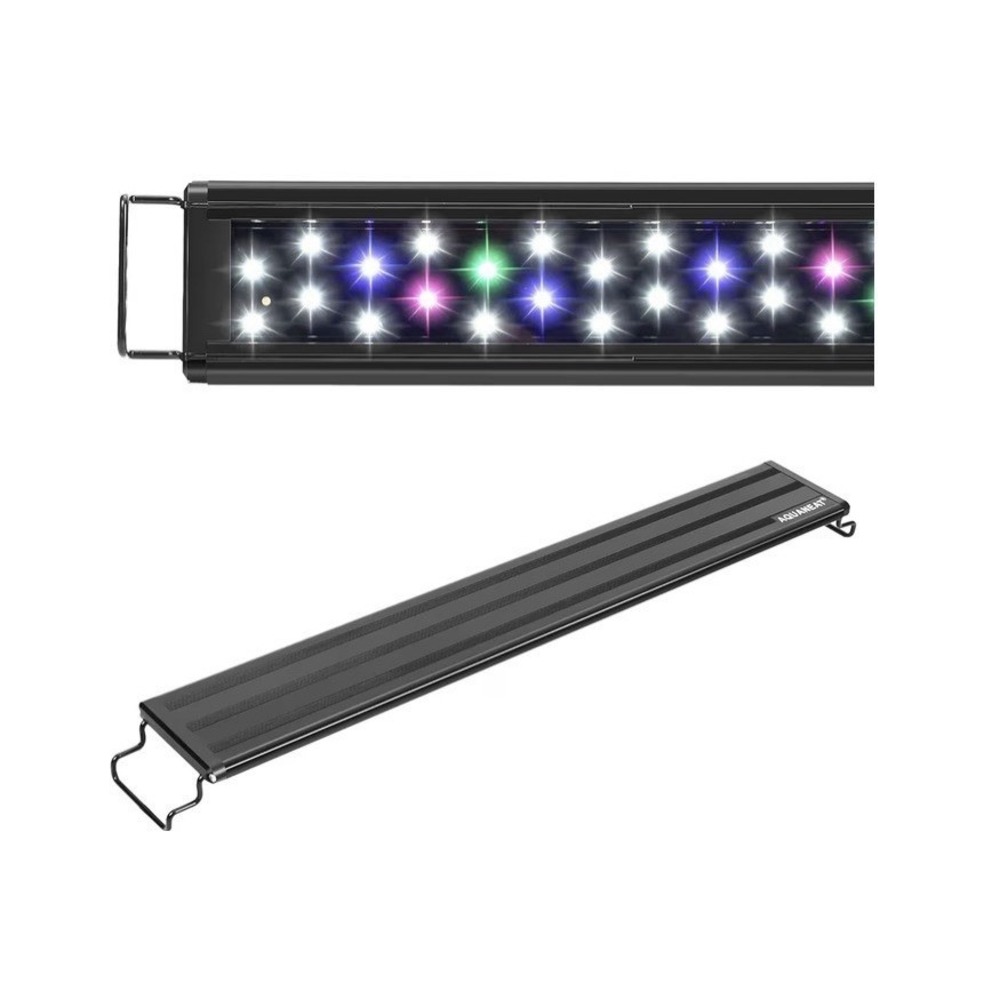 AQUANEAT LED Aquarium Light Full Spectrum 12 Inch Fish Tank Light Fresh Water